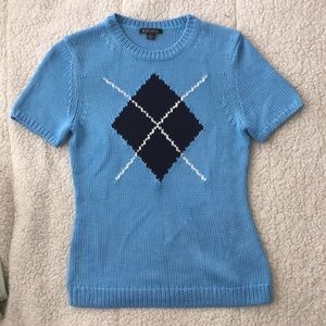 Brooks Brothers Women's (S) short sleeve knit